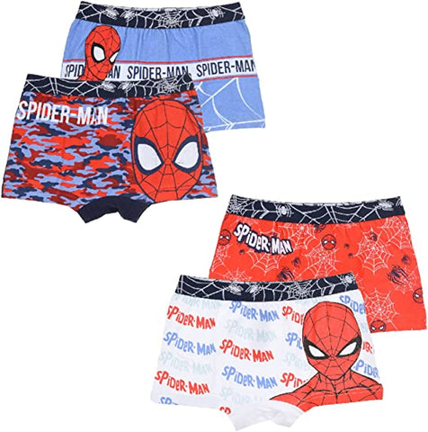 Spiderman Boxershorts 4er Pack