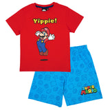 Super Mario Pyjama Kurzarm