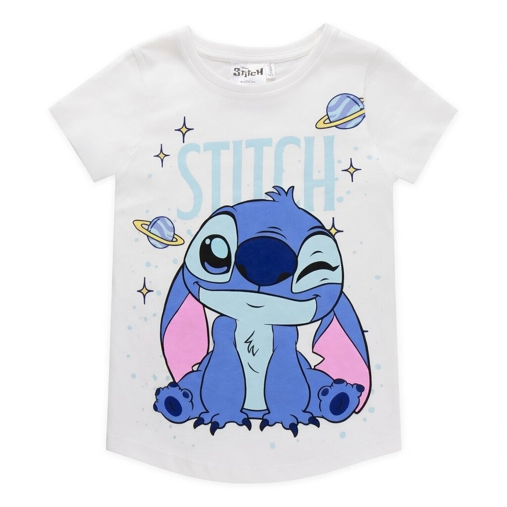 Stitch Mädchen Pyjama Kurzarm