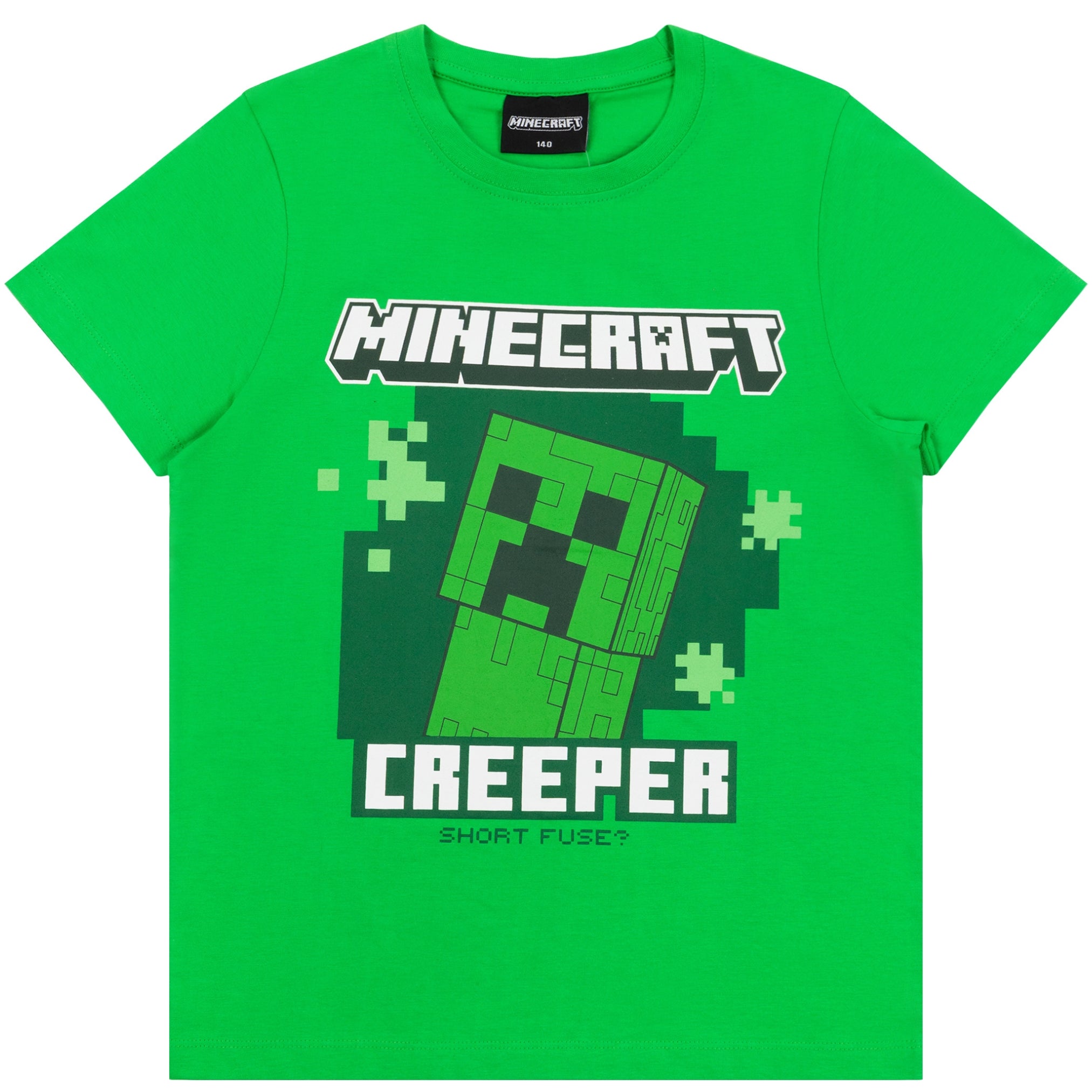 Minecraft Jungen T-Shirt Creeper