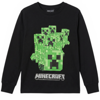 Minecraft Creeper Jungen Schlafanzug Pyjama Langarm
