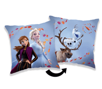 Disney Die Eiskönigin Kissen Anna und ELSA 40cm x 40cm, Wendekissen