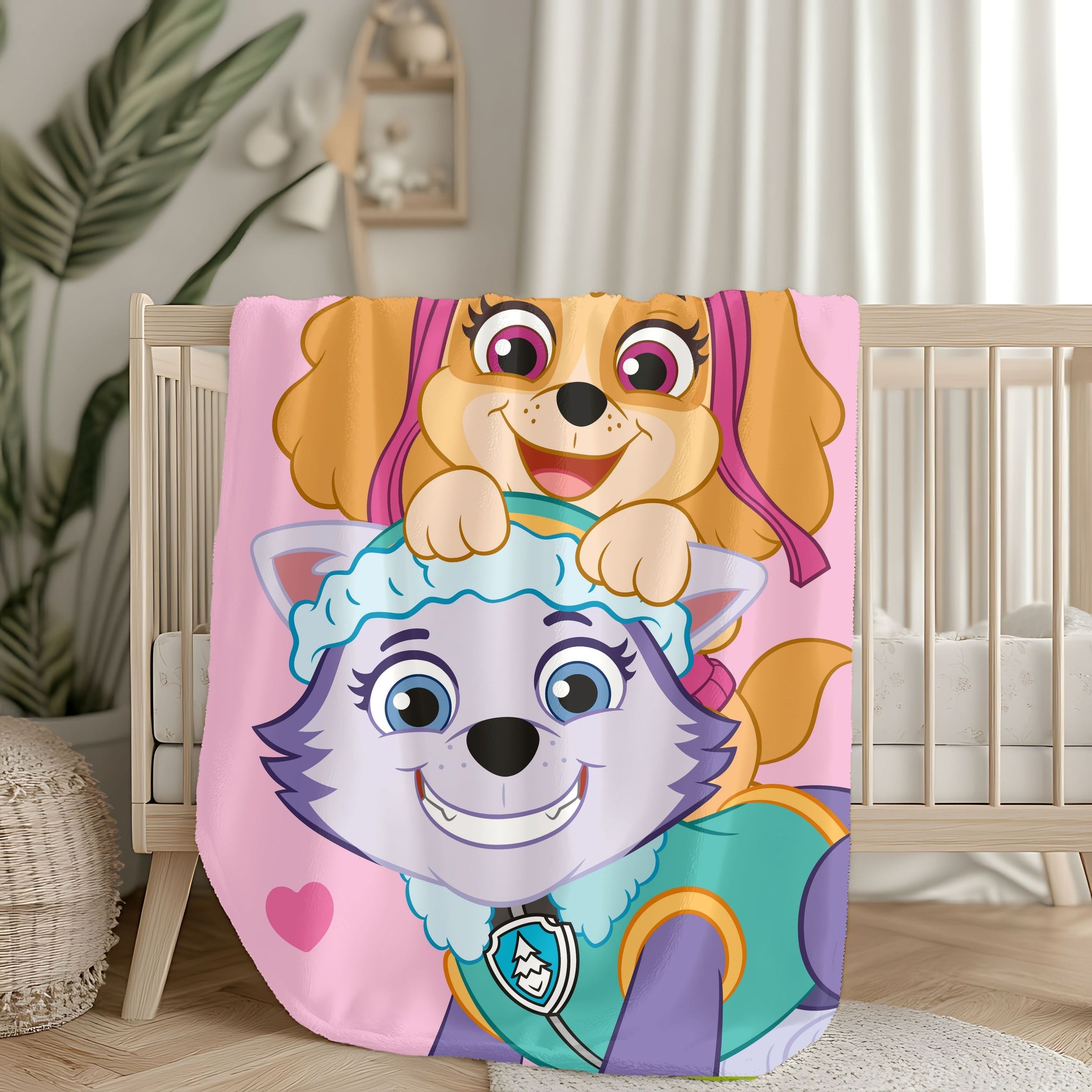 PAW PATROL Kinder-Decke kuschelig & weich 100x150 cm