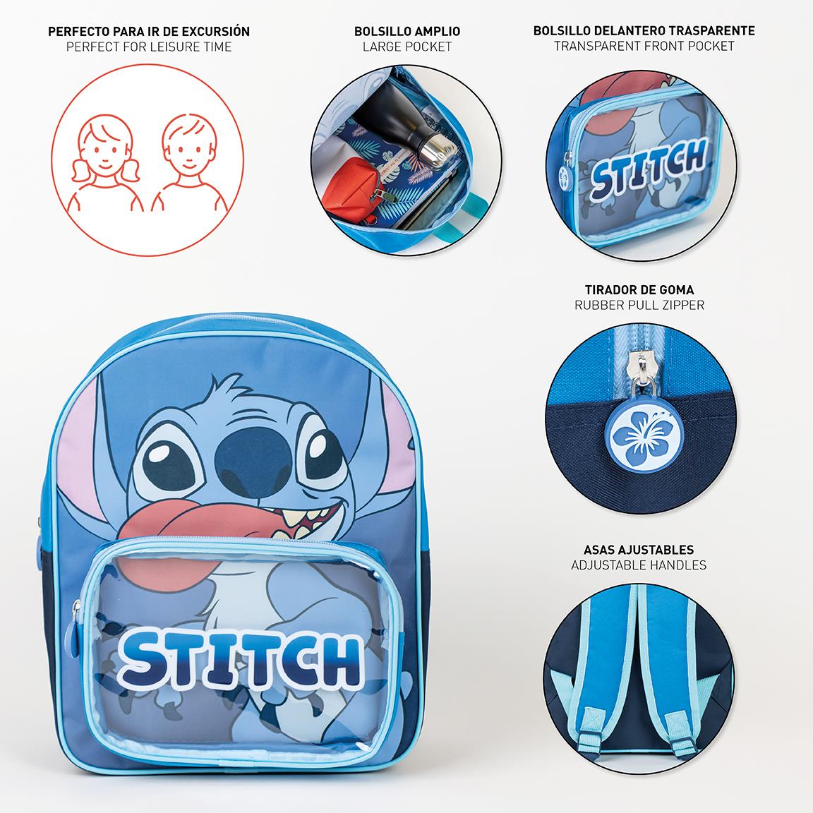 Disney Stitch Set Tasche, Cap und Sonnenbrille
