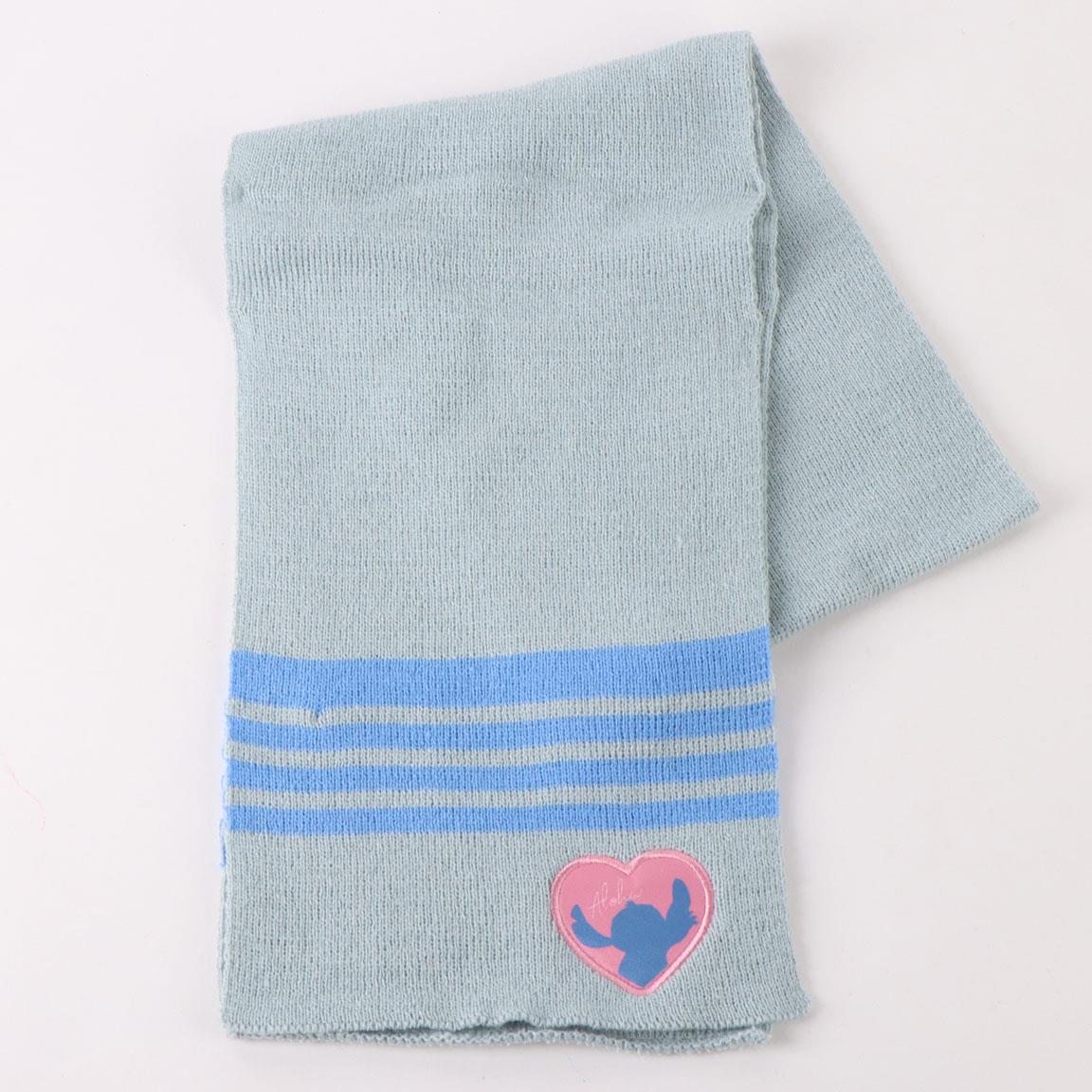 Stitch Bommelmütze Handschuhe und Schal Set für Kinder