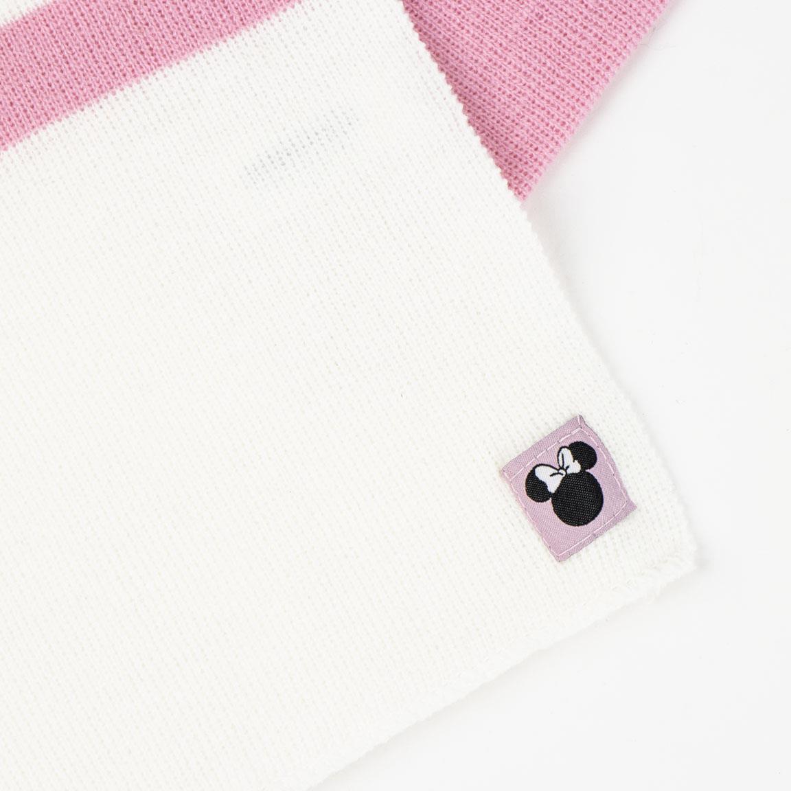 Minnie Maus Bommelmütze Handschuhe und Schal Set für Kinder