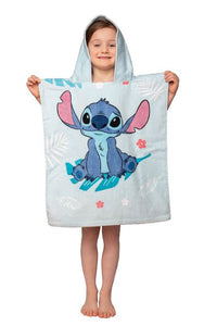 Lilo und Stitch Kinder Poncho mit Kapuze