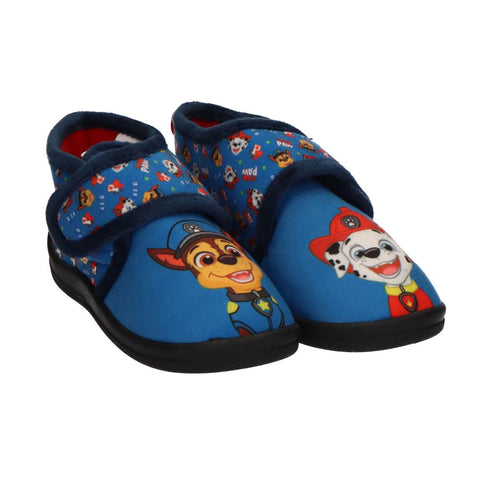 PAW PATROL Kinder-Hausschuhe Jungen mit Klettverschluss