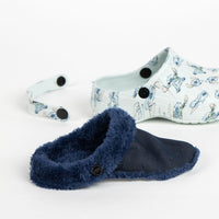 Disney Stitch Kinder Clogs, Fleece-gefüttert
