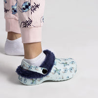 Disney Stitch Kinder Clogs, Fleece-gefüttert