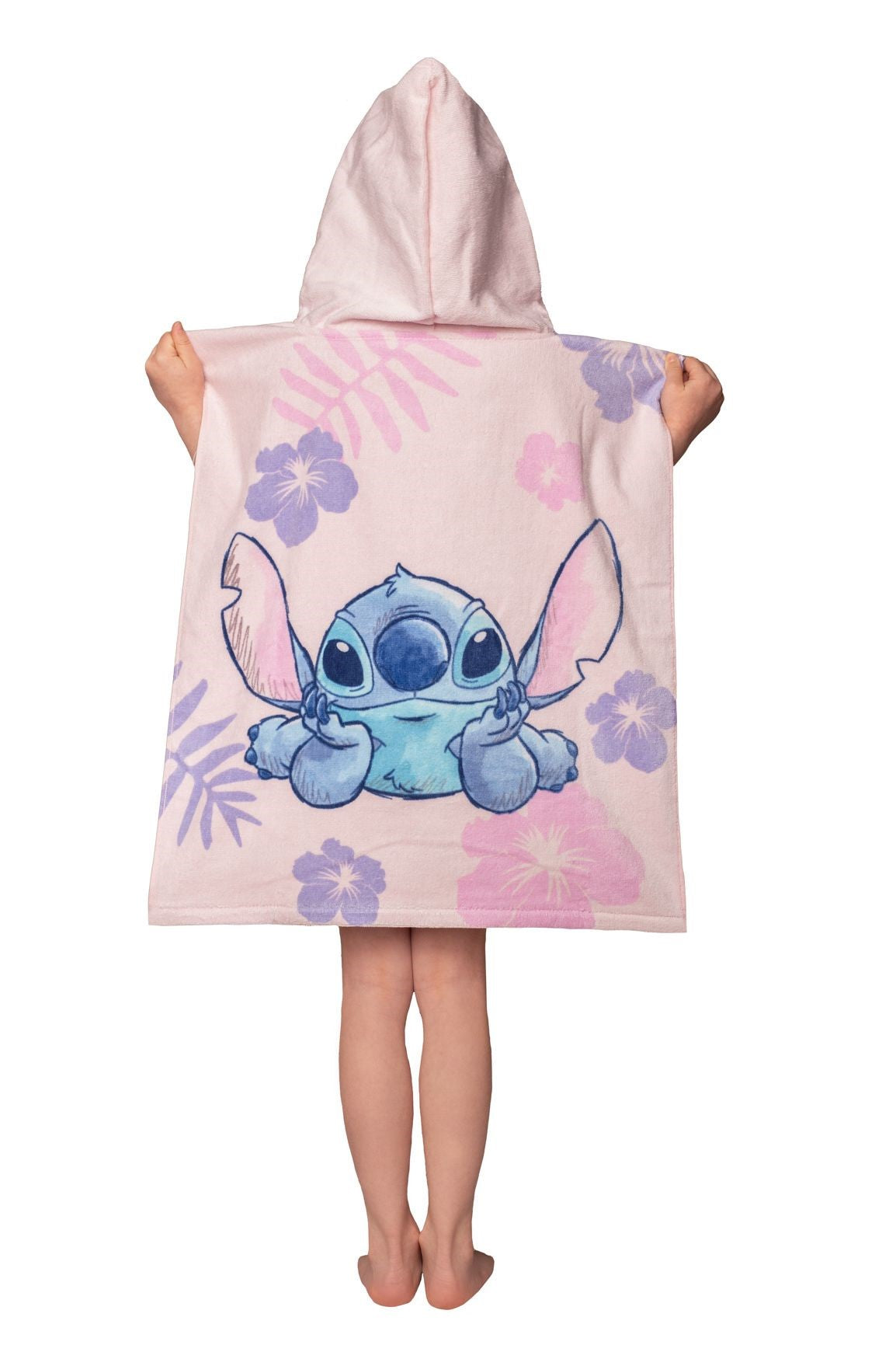 Lilo und Stitch Kinder Badeponcho mit Kapuze,