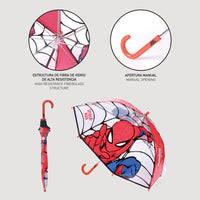 Spiderman Regenschrim 66cm Durchmesser Blau