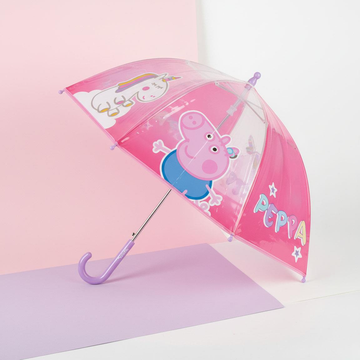 Peppa Pig Peppa Wutz Regenschirm Stockschirm 71 cm