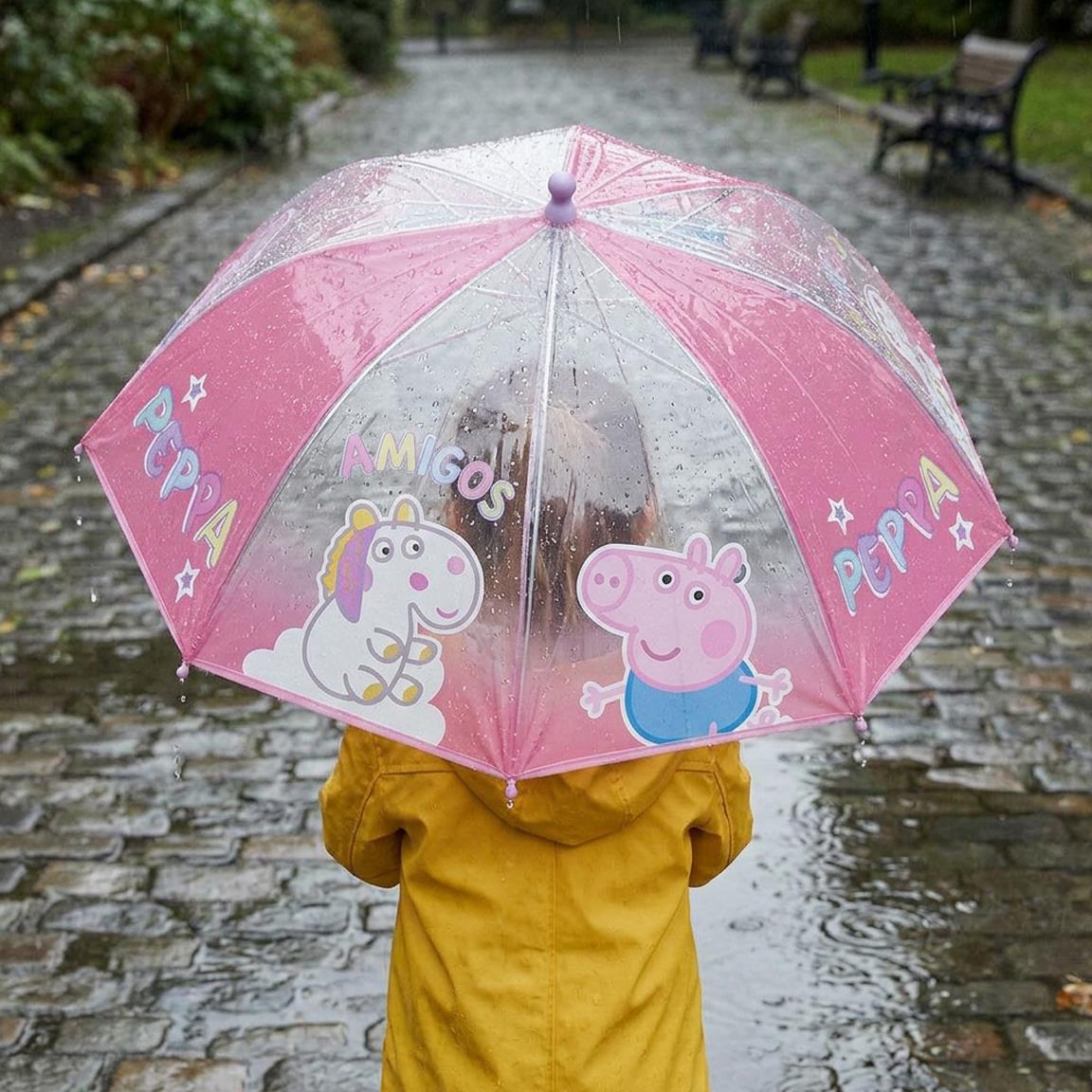 Peppa Pig Peppa Wutz Regenschirm Stockschirm 71 cm