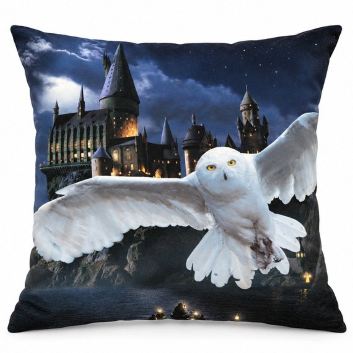 Harry Potter Kissen Hedwig Wendekissen 40x40 cm