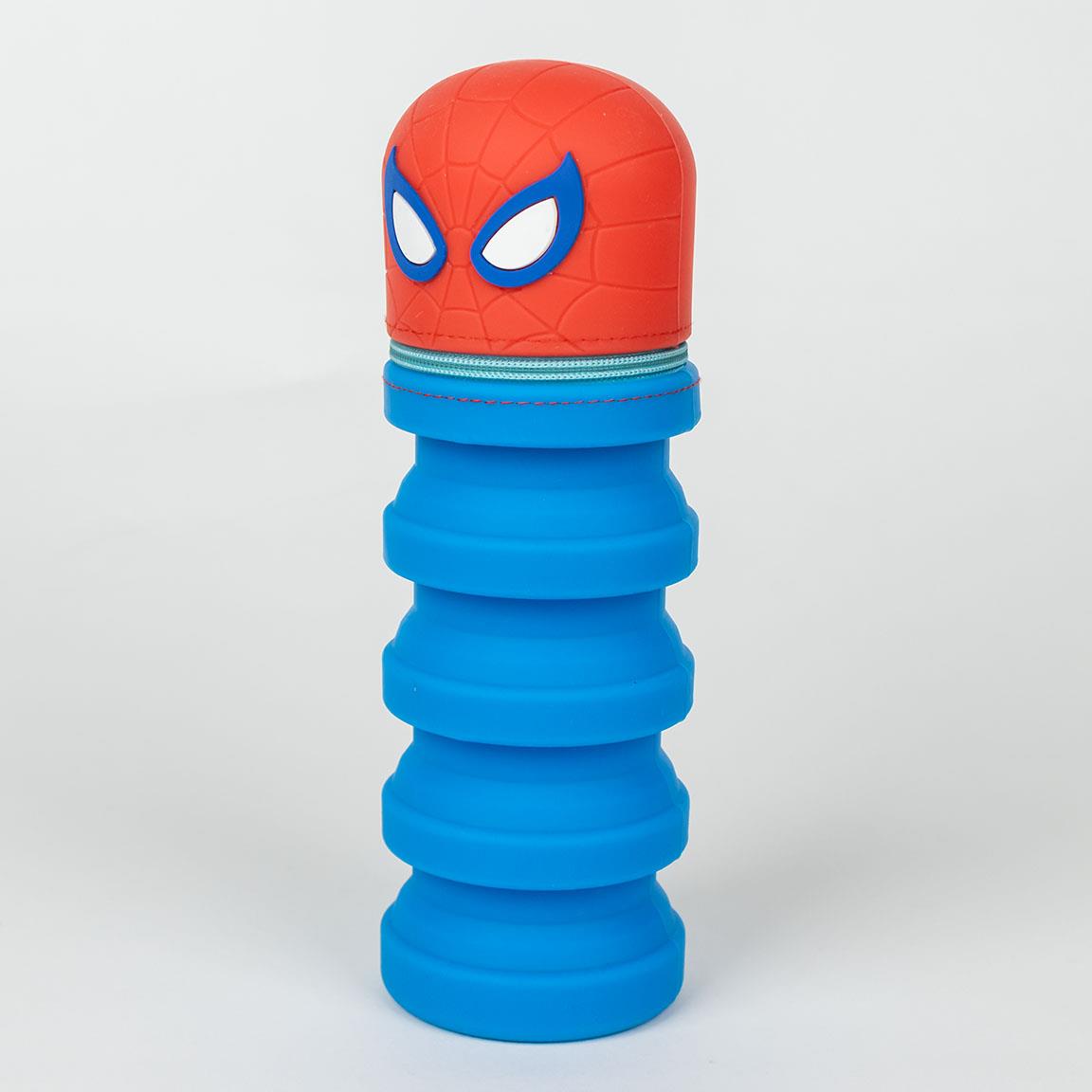 Spider-Man Federmäppchen, Schlamppermäppchen, Stifte-Etui, Silikon