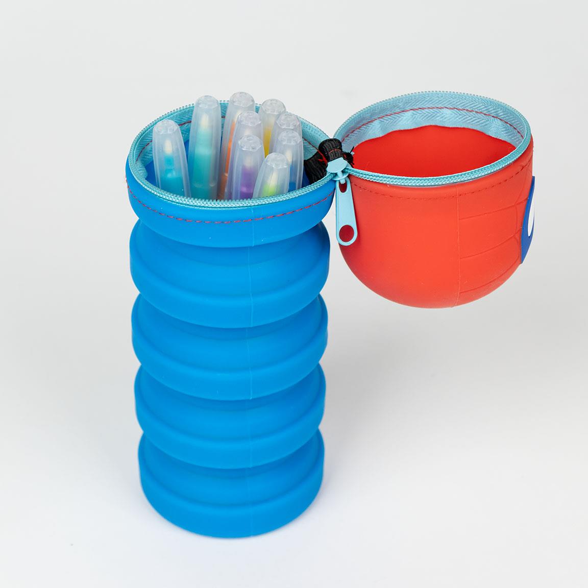 Spider-Man Federmäppchen, Schlamppermäppchen, Stifte-Etui, Silikon