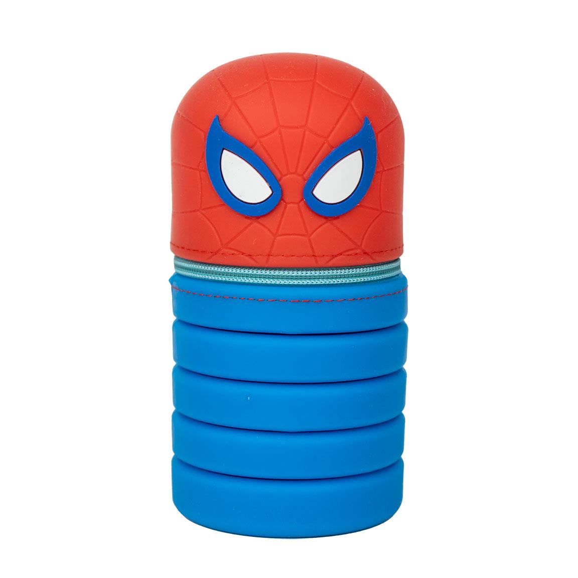 Spider-Man Federmäppchen, Schlamppermäppchen, Stifte-Etui, Silikon