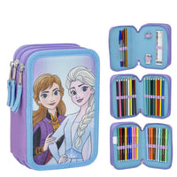 Eiskönigin Anna und ELSA Federmäppchen 3-Fach