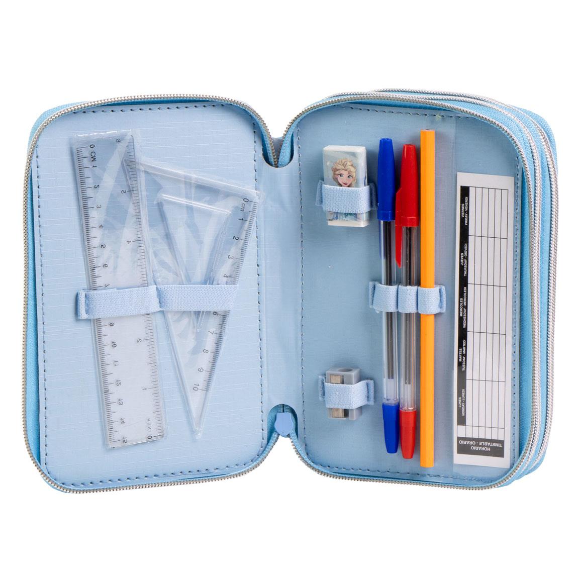 Eiskönigin Anna und ELSA Federmäppchen 3-Fach