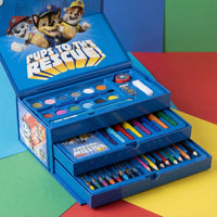Kinder Malkoffer, 68-teilig, PAW PATROL Malset mit Buntstifte etc.