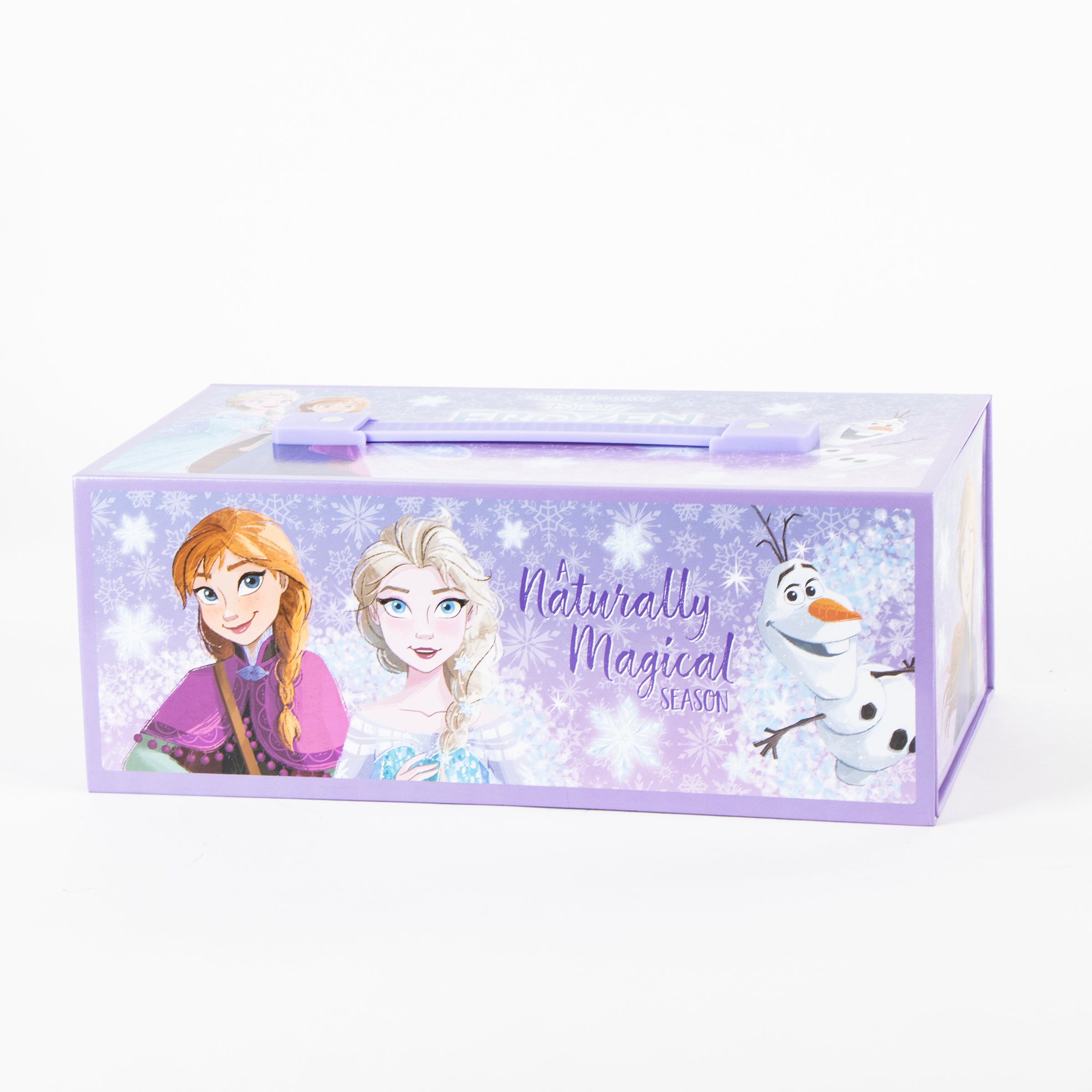 Kinder Malkoffer, 68-teilig, Eiskönigin Anne und Elsa Malset mit Buntstifte, Filzstifte, Wasserfarbe