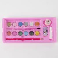 Kinder Malkoffer, 68-teilig, Minnie Maus Malset mit Buntstifte etc.