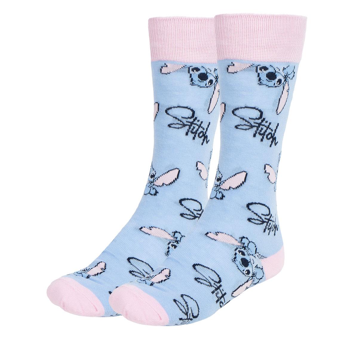Disney Lilo und Stitch Socken Strümpfe in Geschenkverpackung 3er Pack Gr. 36 - 43