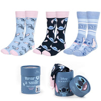 Disney Lilo und Stitch Socken Strümpfe in Geschenkverpackung 3er Pack Gr. 36 - 43