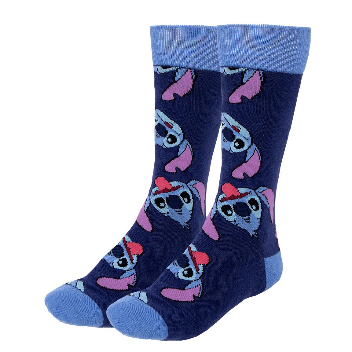 Disney Lilo und Stitch Socken Strümpfe in Geschenkverpackung 3er Pack Gr. 36 - 43