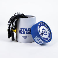 Star Wars Männer 3 Paar Socken Gr. 36-45 in R2D2 Geschenkverpackung