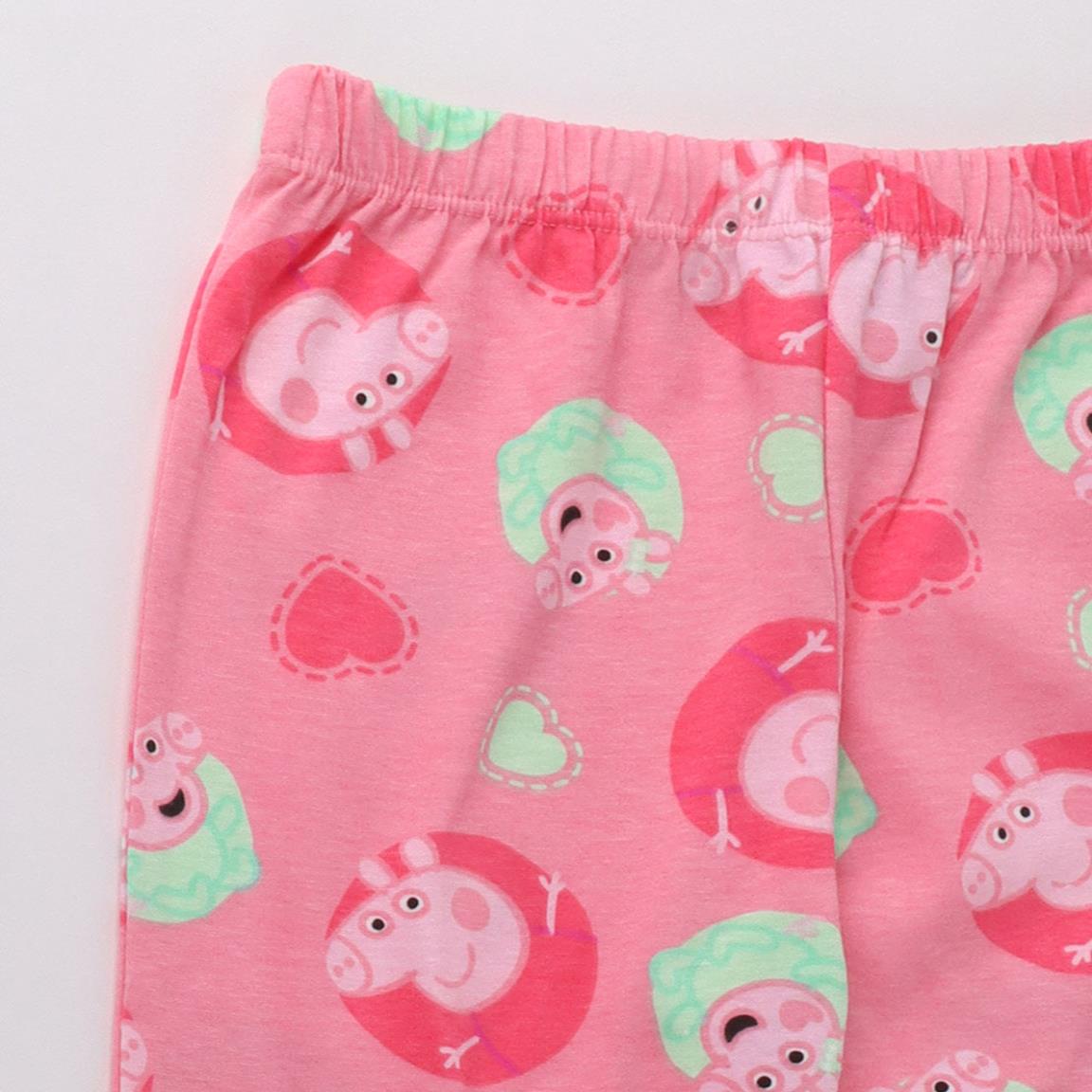 Peppa Pig Mädchen Schlafanzug langarm Pyjama
