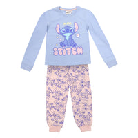 Disney Lilo und Stitch Mädchen-Schlafanzug Pyjama langarm