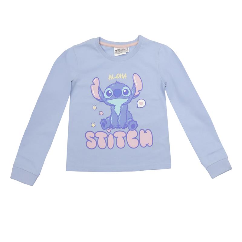 Disney Lilo und Stitch Mädchen-Schlafanzug Pyjama langarm