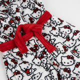 Hello Kitty Mädchen Kinder Bademantel mit Kapuze