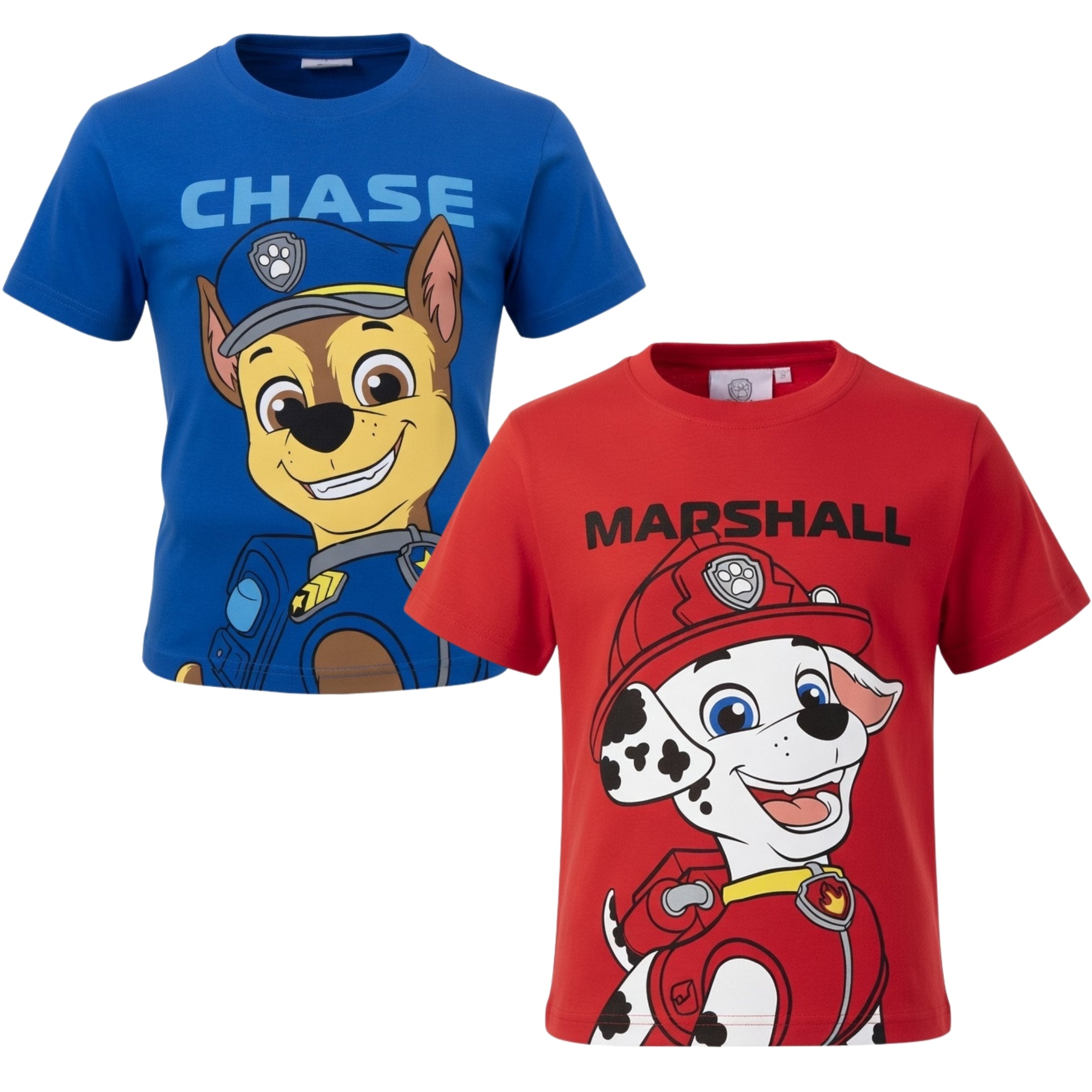 PAW PATROL Jungen T-Shirt, Kinder 2er Pack