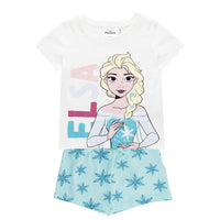 Eiskönigin Anna und ELSA Pyjama kurzer Schlafanzug