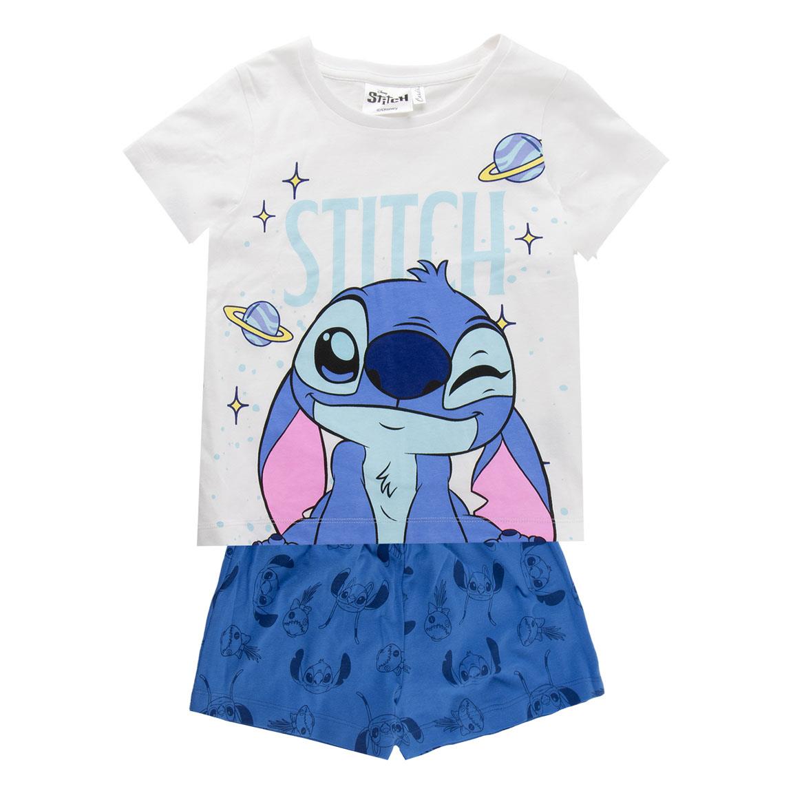 Stitch Mädchen Pyjama Kurzarm