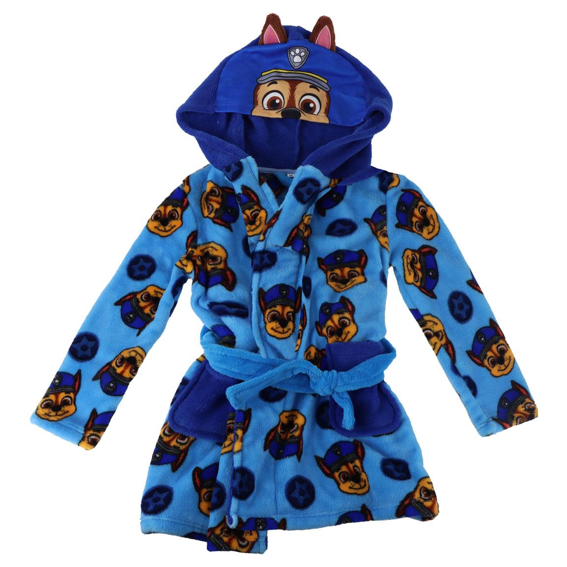 PAW PATROL Jungen Bademantel Morgenmantel