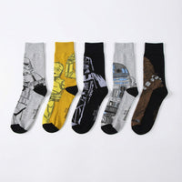 Star Wars Männer 5 Paar Socken Gr. 38-45 in Geschenkverpackung