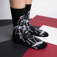 Star Wars Männer 5 Paar Socken Gr. 38-45 in Geschenkverpackung