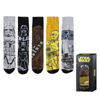 Star Wars Männer 5 Paar Socken Gr. 38-45 in Geschenkverpackung