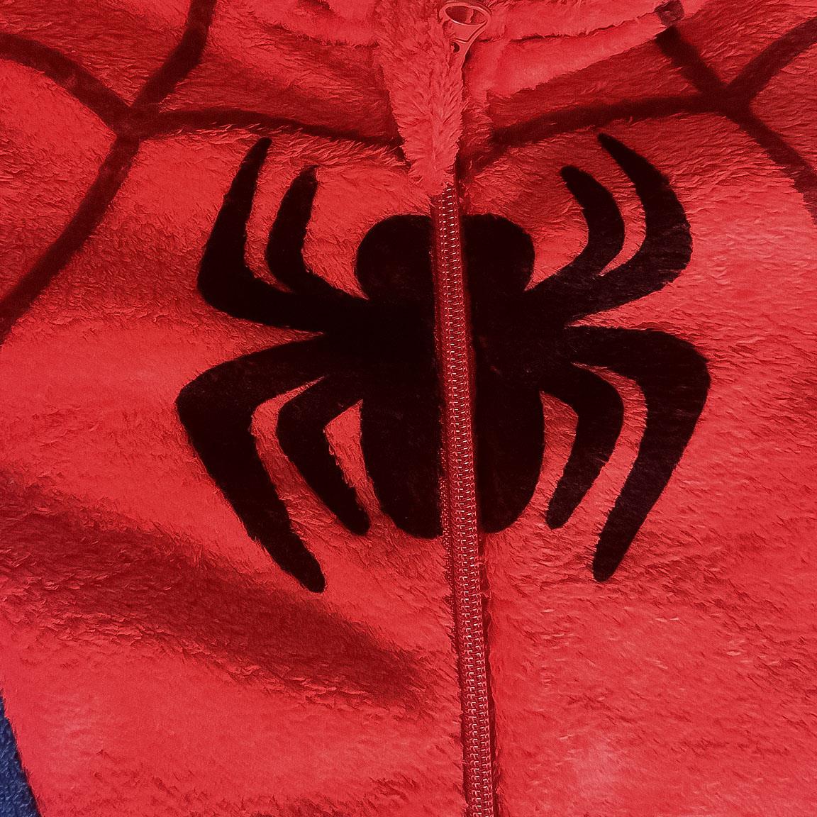 Marvel Spiderman Jumpsuit Kostüm Schlafanzug Kinder Onesie