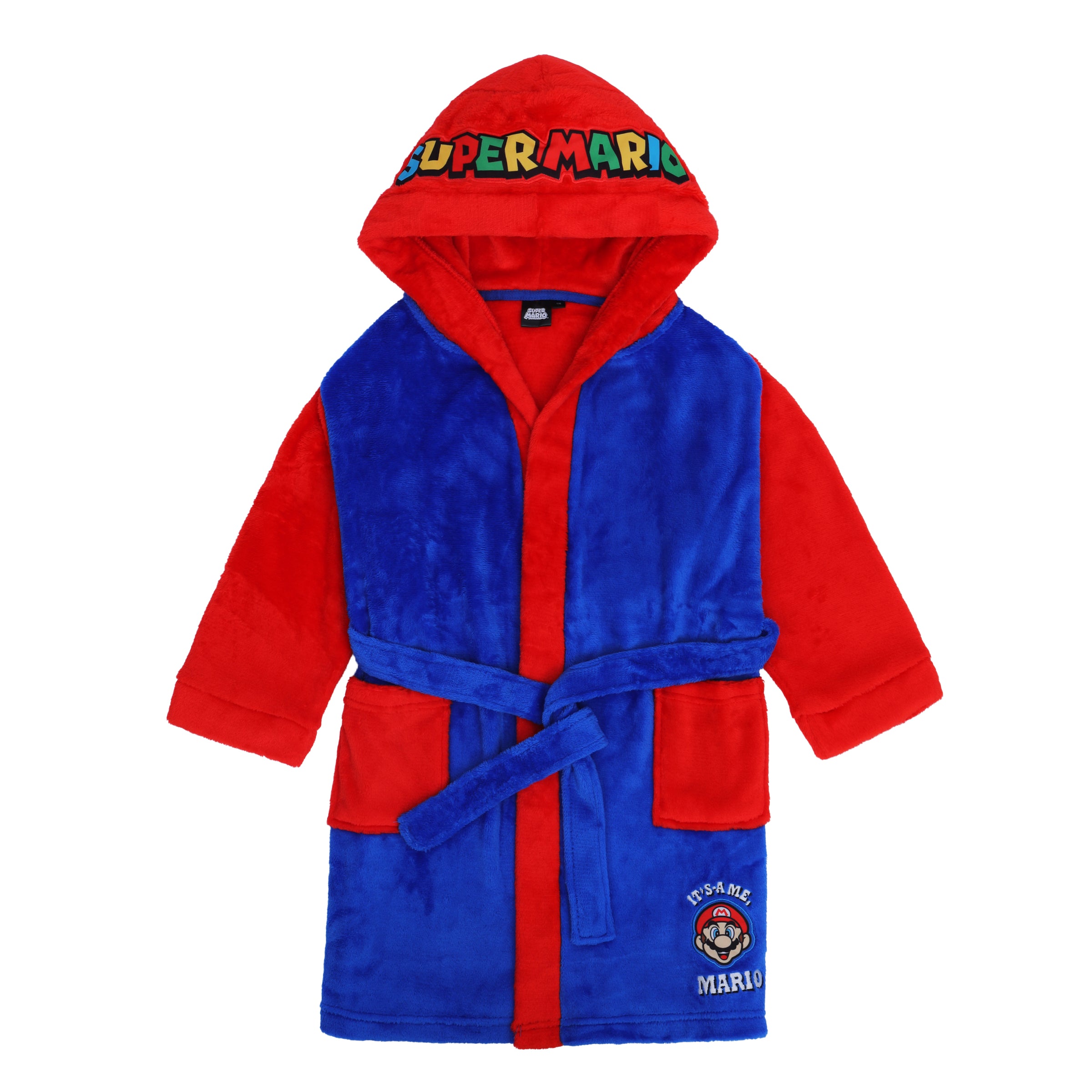 Super Mario Bademantel Morgenmantel