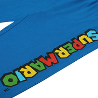 Super Mario Schlafanzug Pyjama mit Mario, Yoshi, Toad und Luigi