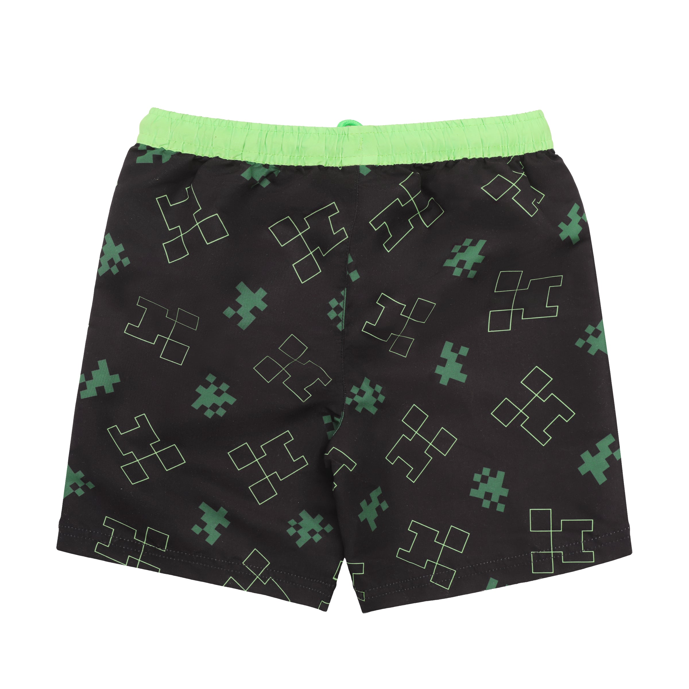 Minecraft Badeshort Badehose mit Schnürung