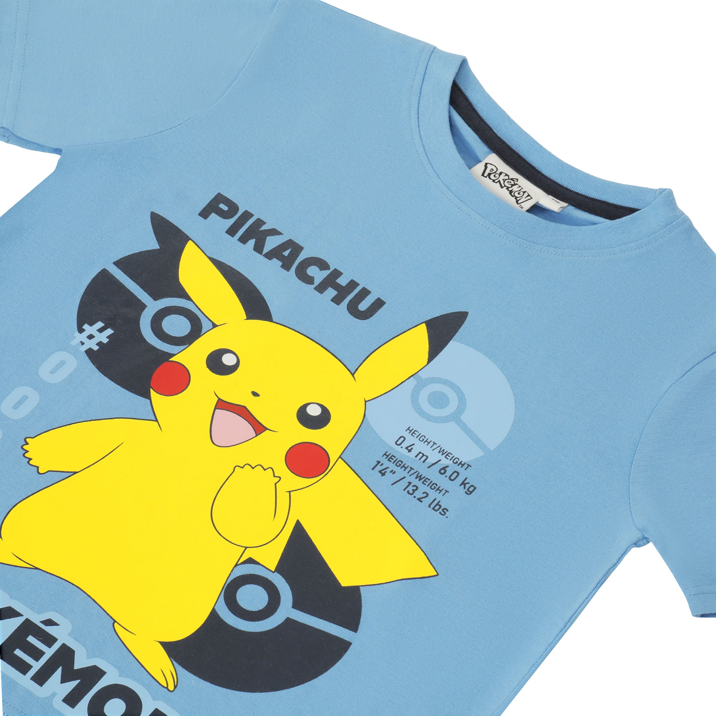 Pokemon Pyjama kurzer Schlafanzug Pikachu