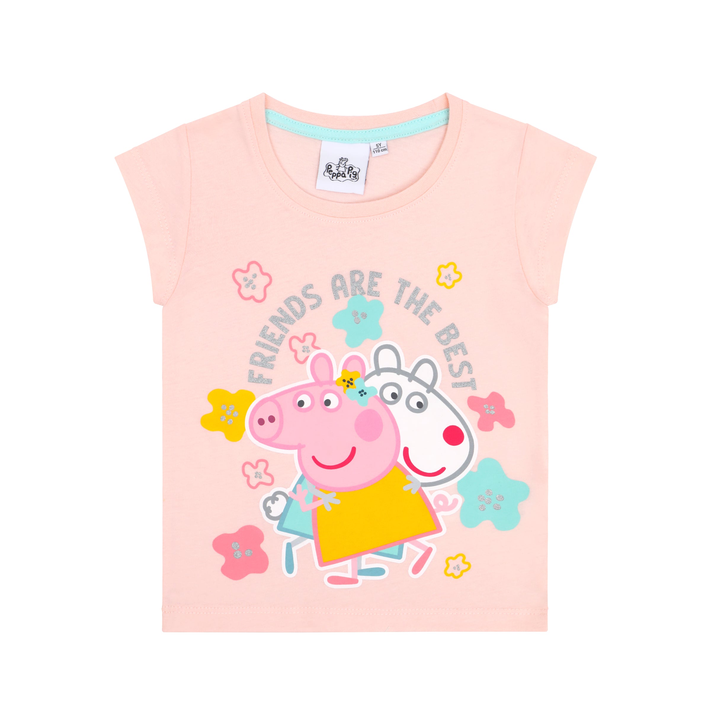 Peppa Pig Mädchen Schlafanzug kurzarm