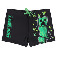 Minecraft Badehose mit elastischem Bund und Schnüren