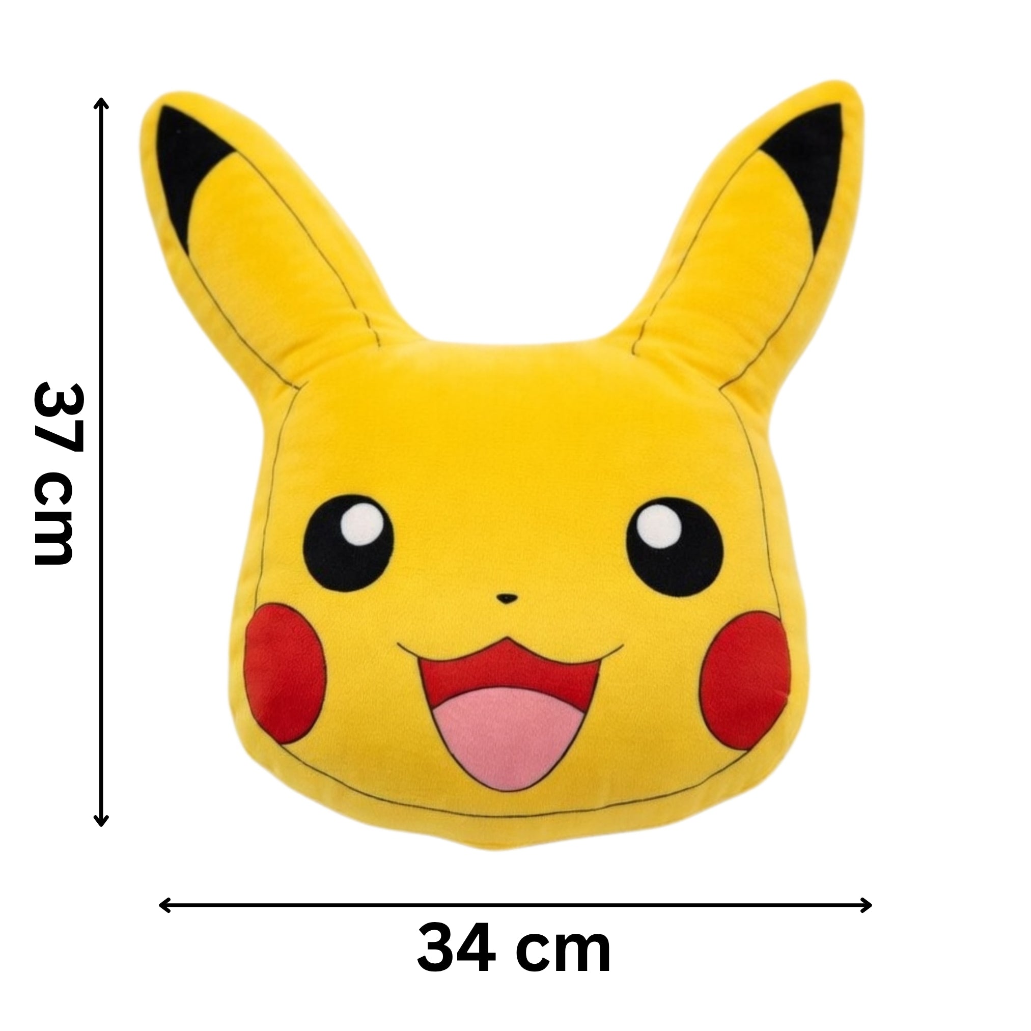 Pokemon Pikachu Kissen, 37x34 cm